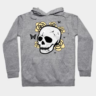 Skull flowers Hoodie